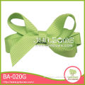 Innocent grass green hair bow ribbon